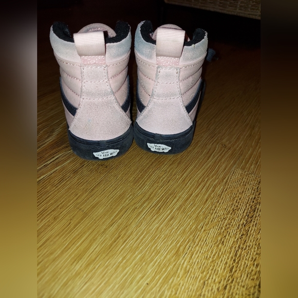 Girls vans sk8-hi mte-1 light pink sz 2 - Picture 5 of 6